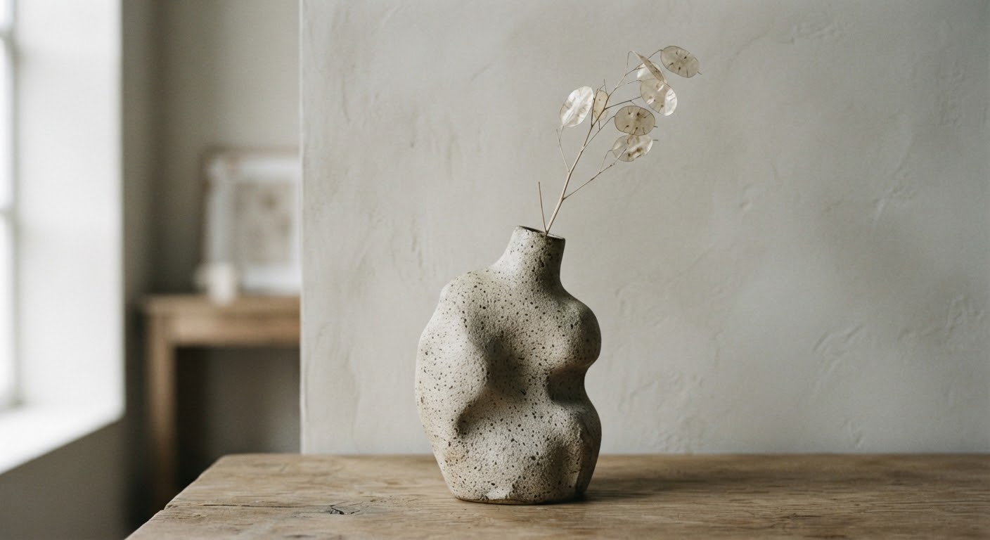 Ceramic Vase — Speckled — Speckled Stoneware